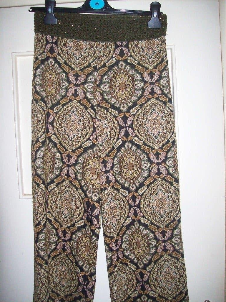 Geisha Boho broek met Oosters Patroon - Maat S/36, Geisha, Meerkleurig, Nieuw, Ophalen of Verzenden