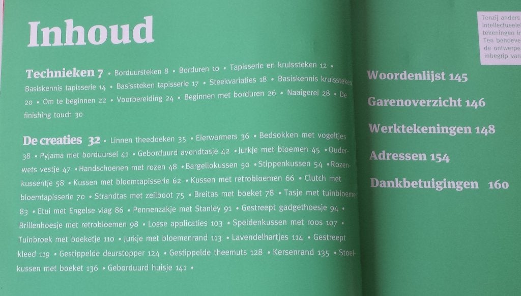 Cath Kidston's Borduurboek - 2011, Patroon, Gebruikt, Ophalen of Verzenden, Nvt