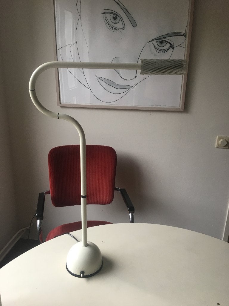 Hans Ansems Stringa bureaulamp Nineties Memphis Design, Ophalen, Bureaulamp, Gebruikt, Overige merken