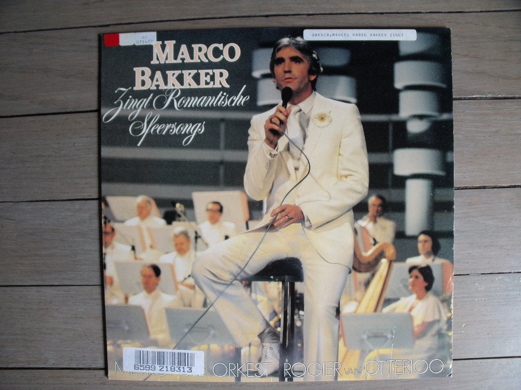 Marco Bakker zingt romantische sfeersongs, Gebruikt, Overige genres, 1980 - 1989, Ophalen of Verzenden