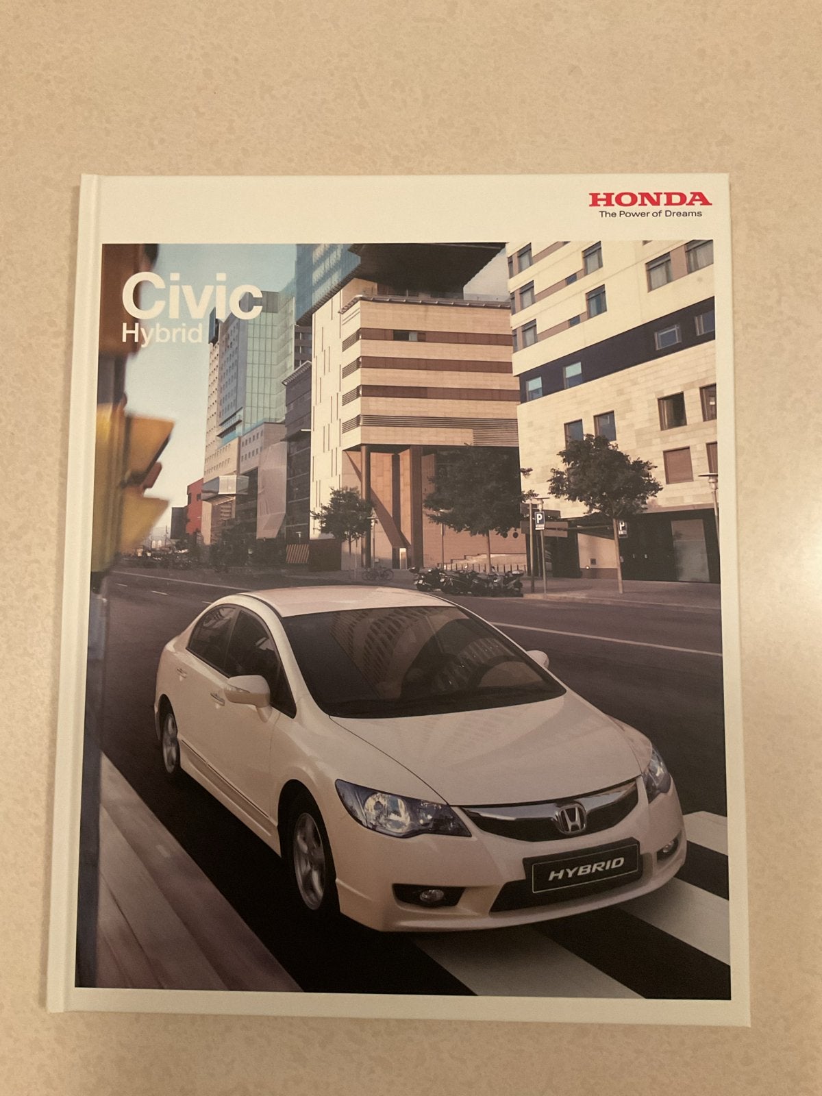 Honda Civic Hybrid brochure - Nieuwstaat, Ophalen of Verzenden, Nieuw, Honda