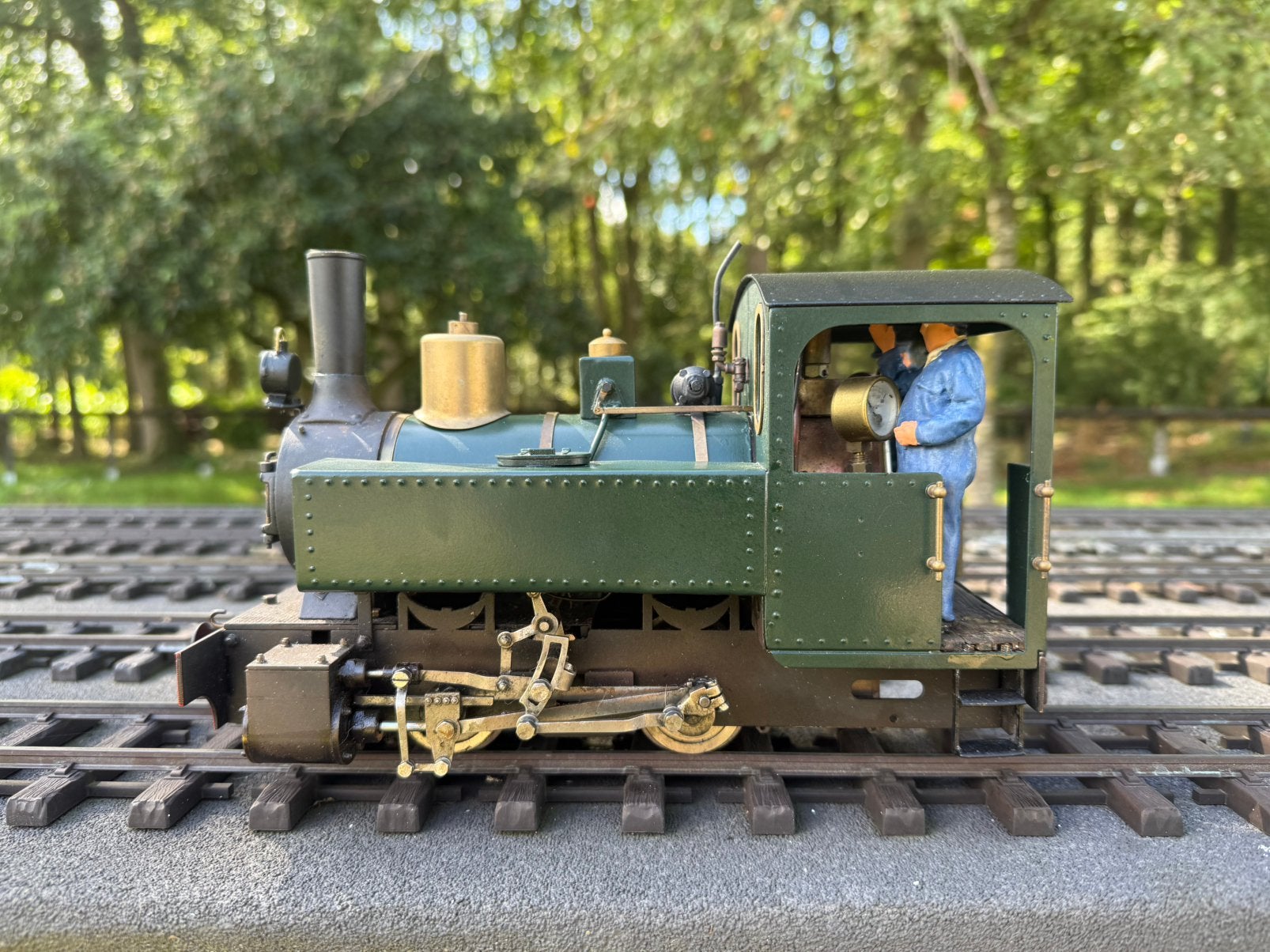 Riverdale/Roundhouse kolengestookte live steam locomotief, Gebruikt, Ophalen, Overige merken, Gelijkstroom