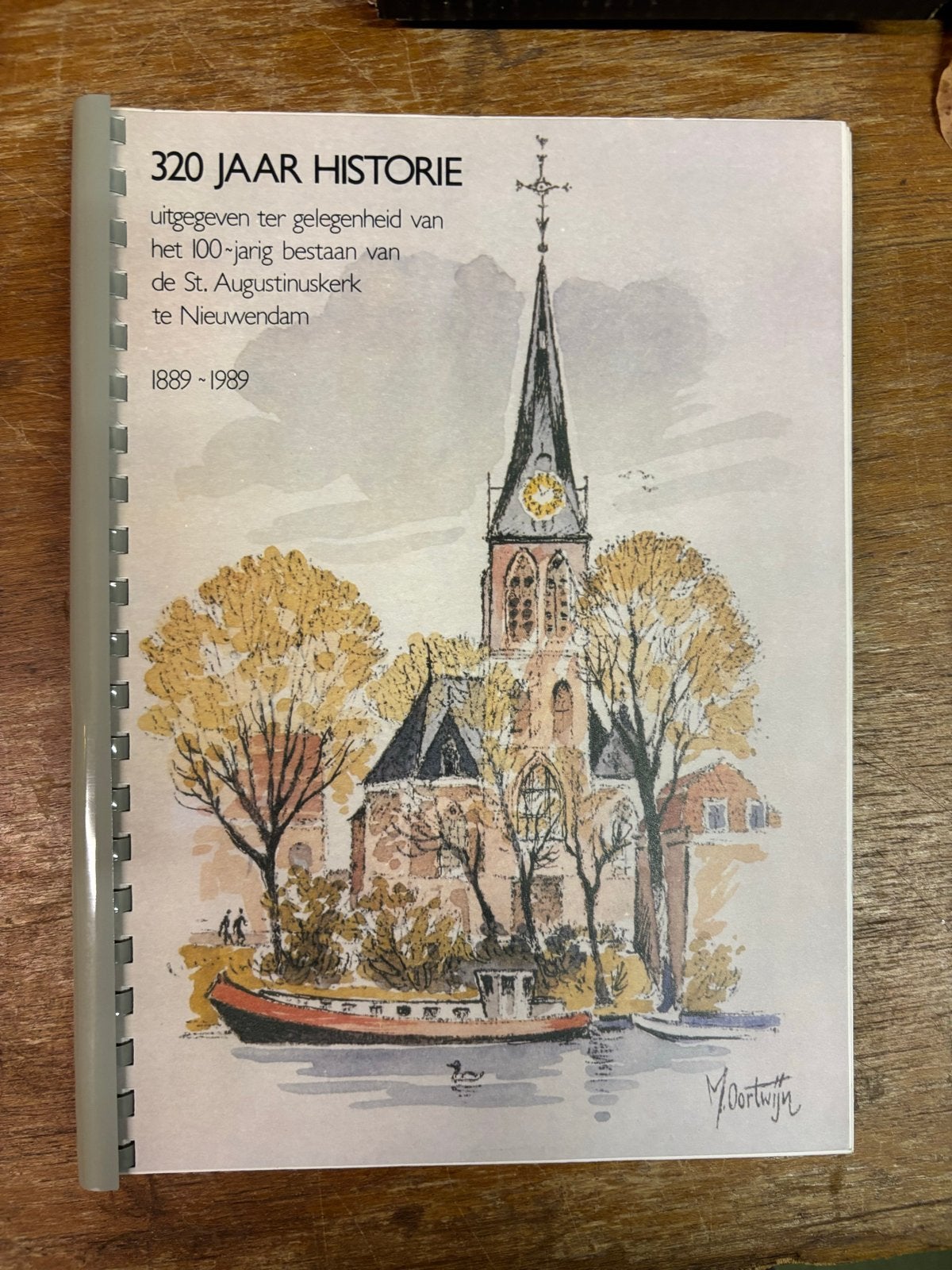 320 Jaar Historie St. Augustinuskerk Nieuwendam 1889-1989, Ophalen, 20e eeuw of later, Gelezen