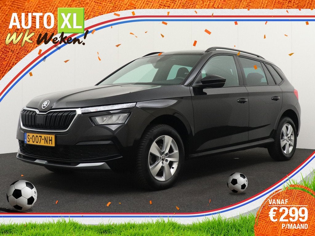 Skoda Kamiq 1.0 111PK Aut. TSI Sport Pano-dak Ele.Trekhaak C, Auto's, Skoda, Stof, Gebruikt, Automatische klimaatregeling, 620 kg