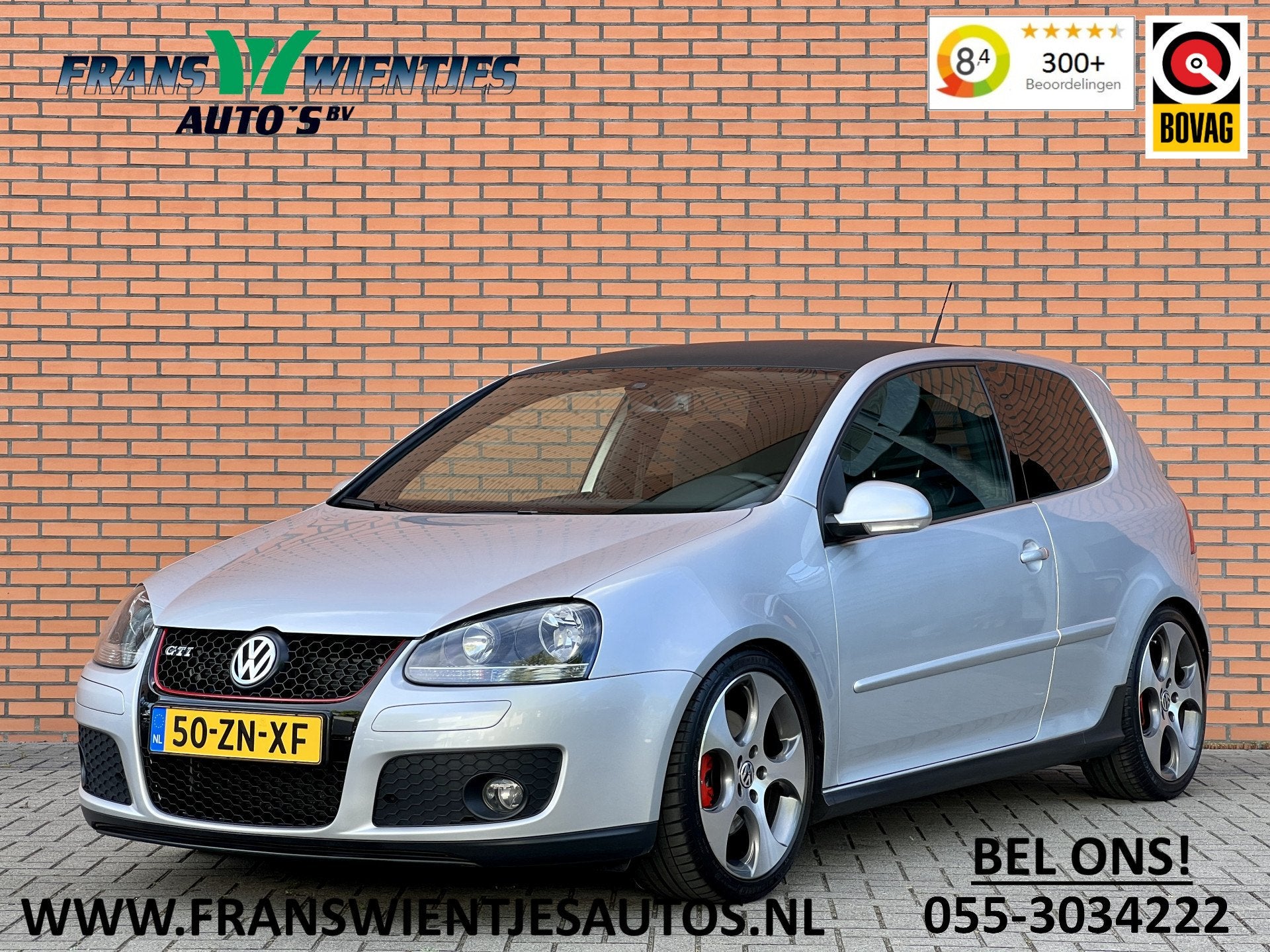 Volkswagen Golf 2.0 TFSI GTI | 89.579 NAP! | Dealer Onderhou, Auto's, Volkswagen, Stof, Gebruikt, Zwart, Origineel Nederlands