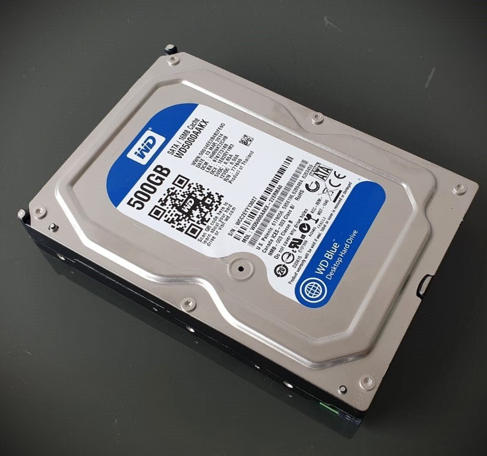 WESTERN DIGITAL WD BLUE 500 GB | 3,5" HARDDISK, Computers en Software, Harde schijven, Ophalen of Verzenden, Desktop