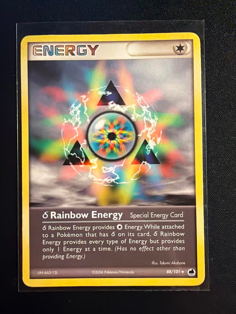 Pokémon Rainbow Energy 88/101, Ophalen of Verzenden, Gebruikt, Losse kaart