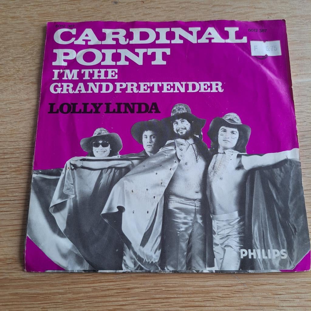 Cardinal Point - I'm The Grand Pretender 7" single 1973, Cd's en Dvd's, 7 inch, Single, Ophalen of Verzenden, Zo goed als nieuw
