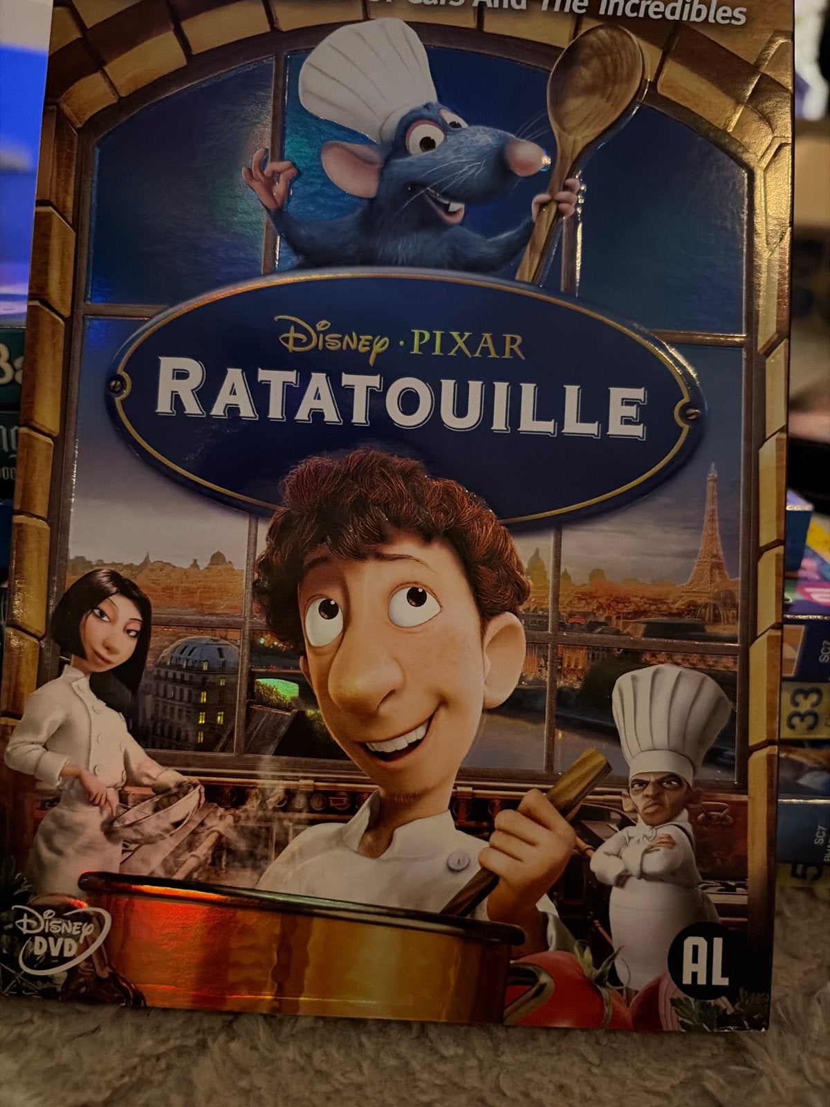 Disney Pixar Ratatouille DVD - Animatie film, Gebruikt, Animatie, Ophalen of Verzenden, Alle leeftijden