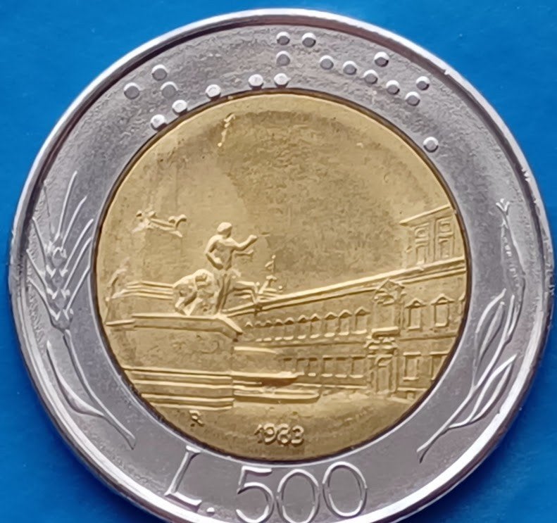 Italië 2 x 500 lire - 1983 en 1984, Verzenden, Italië, Losse munt