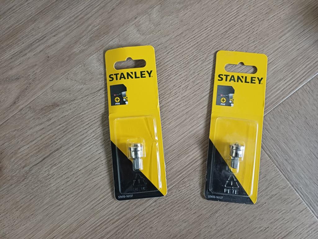 2x Stanley gipsplaatbit - PH2 - Voor gips, Ophalen of Verzenden, Nieuw