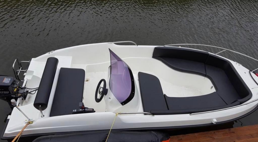 Topcraft 455 Millennium 20PK Tohatsu 2022 VAARBEWIJS VRIJ, Watersport en Boten, Sloepen, Ophalen, Zo goed als nieuw, Buitenboordmotor