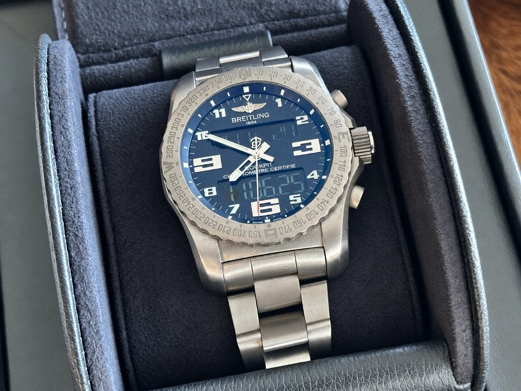 Breitling - Cockpit B50 Professional - EB5010 - FULL SET!!, Sieraden, Tassen en Uiterlijk, Ophalen, Overige materialen, Breitling