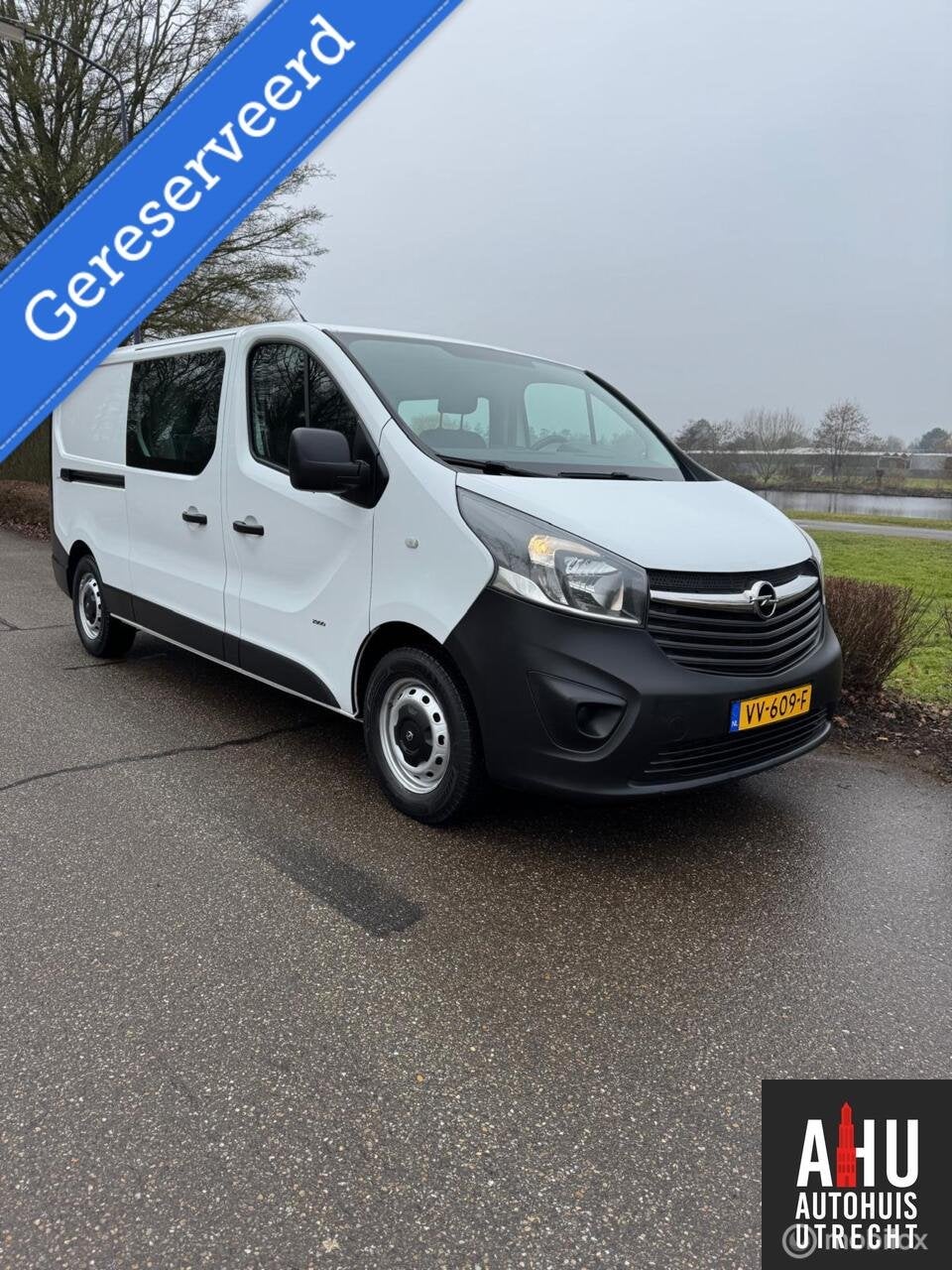 Opel Vivaro bestel 1.6 CDTI/140PK/L2H1 Dubbele Cabine, Auto's, Euro 5, Gebruikt, 4 cilinders, 2000 kg