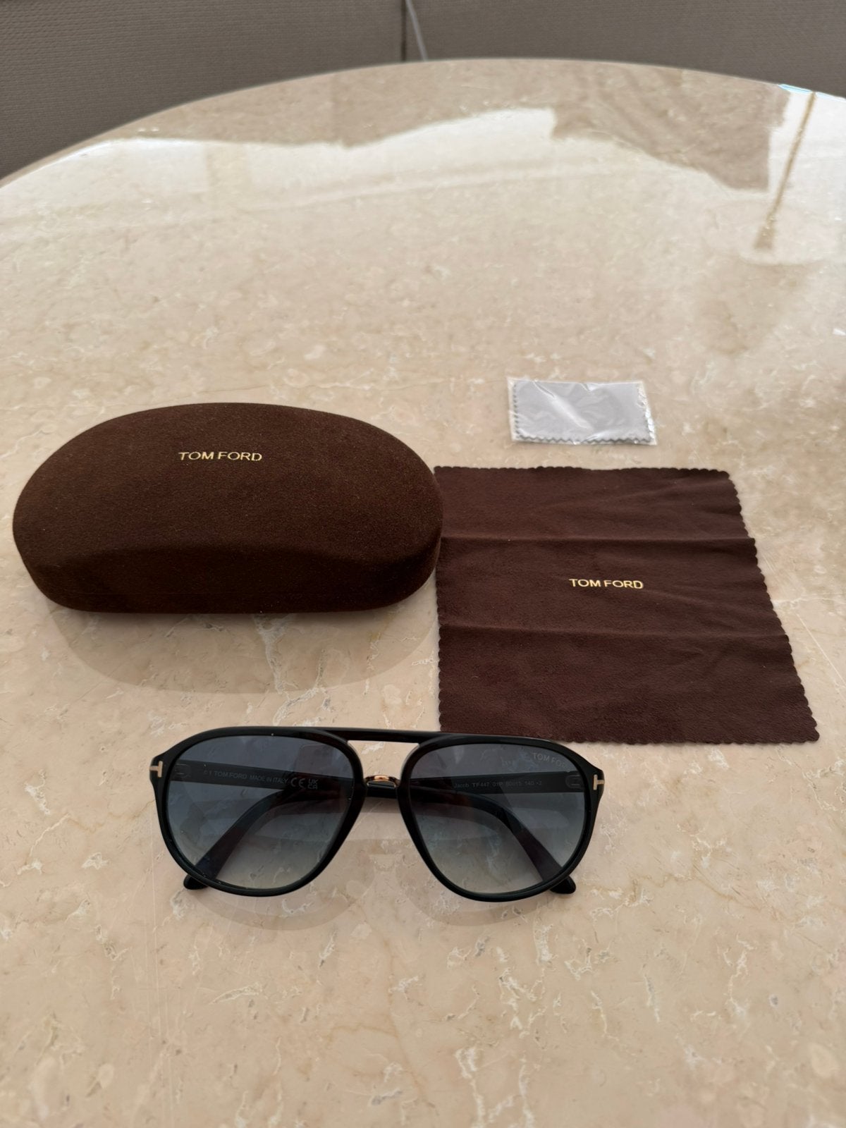 Tom Ford TF447 zonnebril, Overige merken, Zonnebril, Zwart, Ophalen of Verzenden