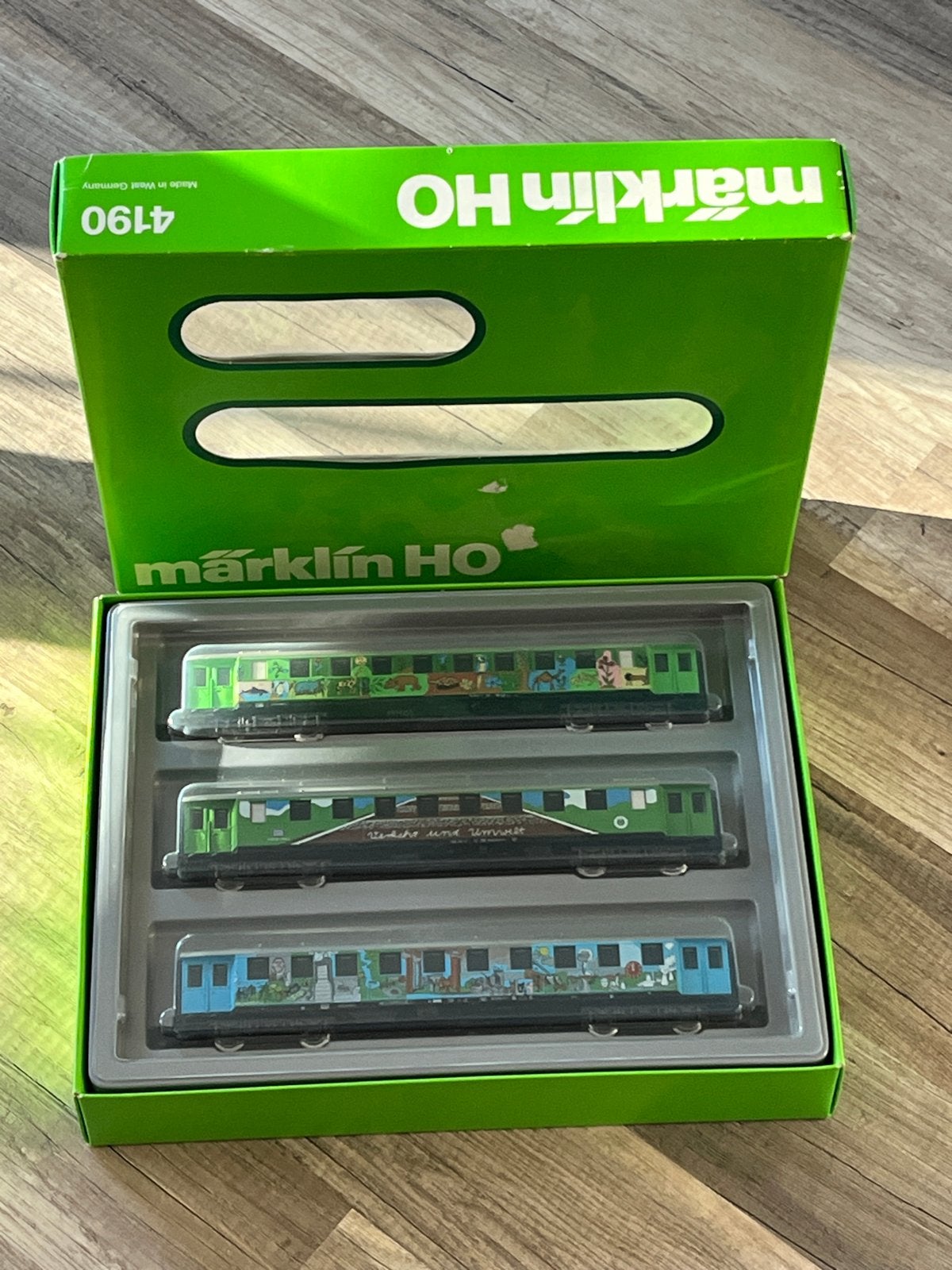 Märklin HO 4190 Wagonset - Made in West Germany, Wisselstroom, Wagon, Ophalen of Verzenden, Zo goed als nieuw