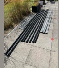 AEFlex aluminium onderconstructie voor 20 zonnepanelen, Ophalen