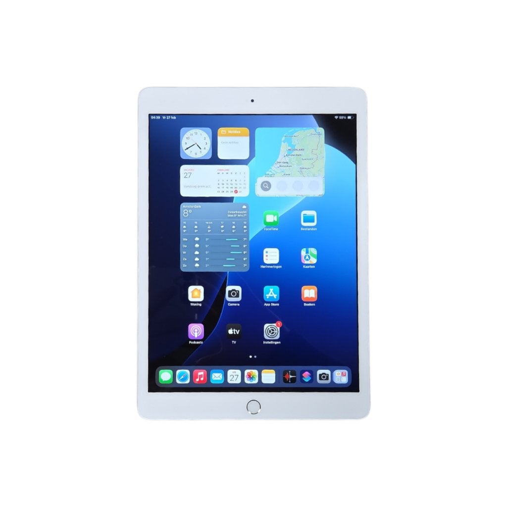 Apple iPad 7th 32GB Silver | 3 Maanden Garantie, Apple, Zo goed als nieuw, Support@apple.com, One Apple Park Way
Cupertino, CA 95014
United States