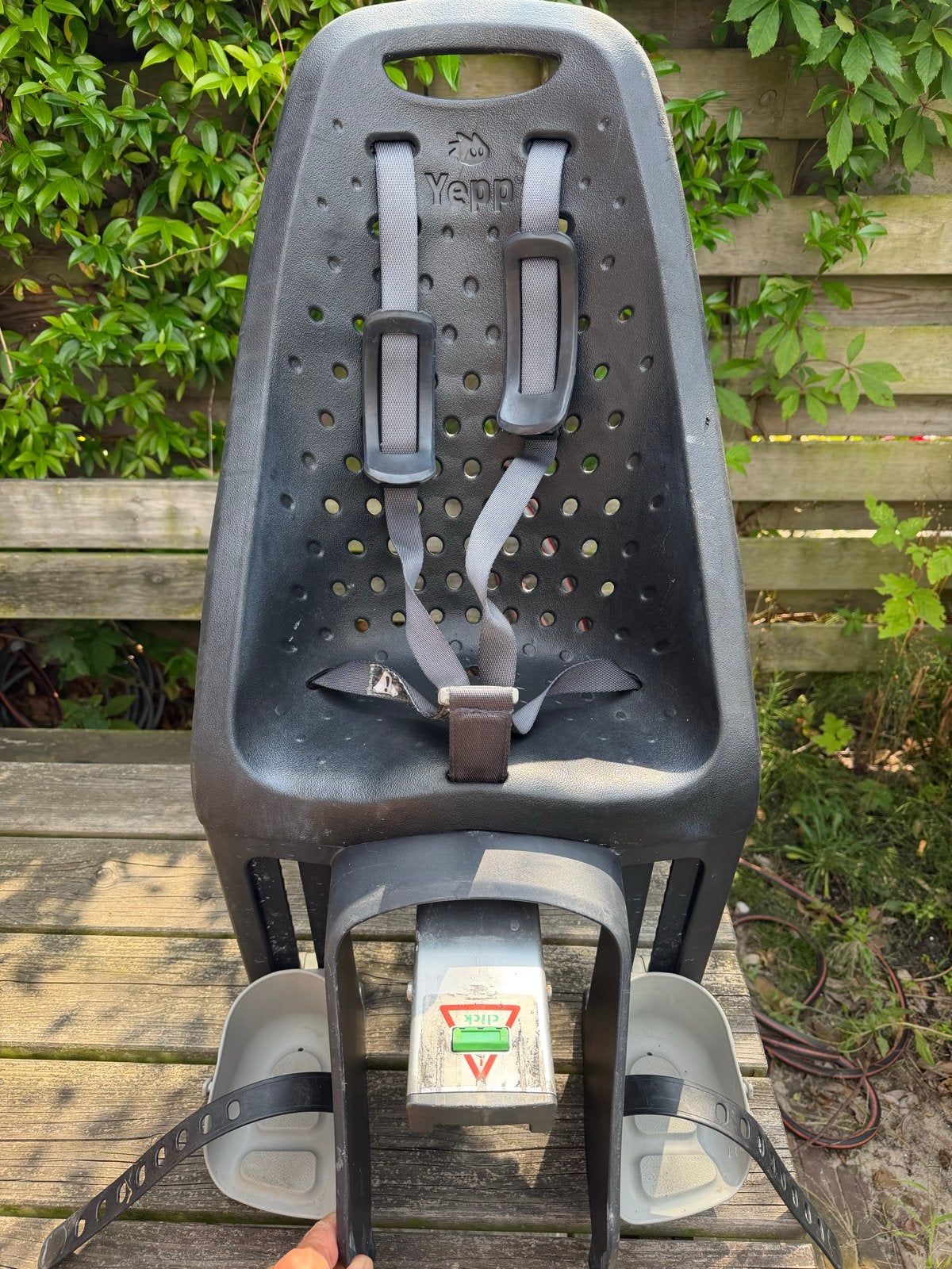 Yepp Fietsstoeltje Achterzitje - Gebruikt, Ophalen, Achterzitje, 9 t/m 36 kg, Gebruikt