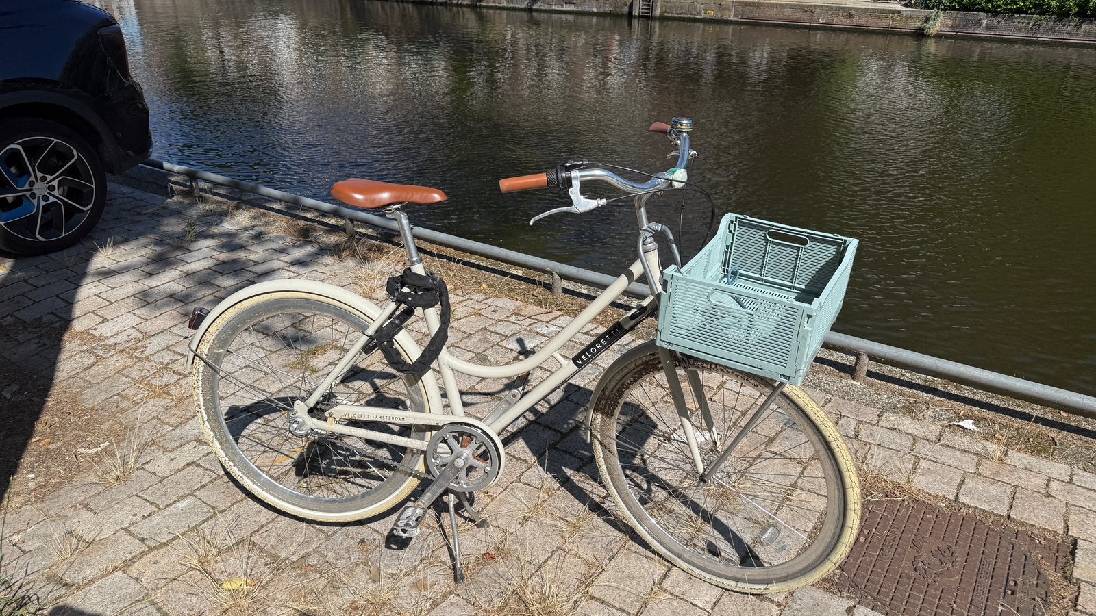 Veloretti ace damesfiets, Terugtraprem, 53 tot 56 cm, Versnellingen, Zo goed als nieuw