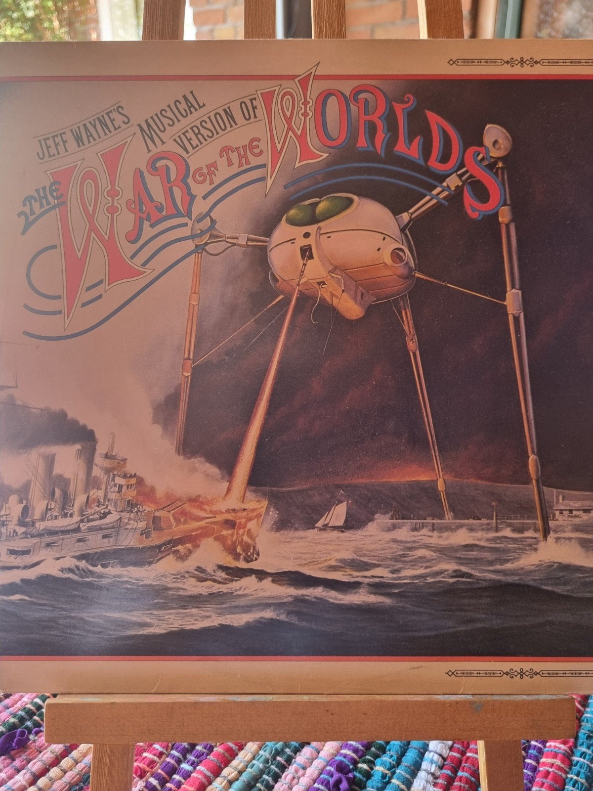 Jeff Wayne's Musical Version of The War of the Worlds LP, Gebruikt, Pop, Ophalen of Verzenden, 12 inch