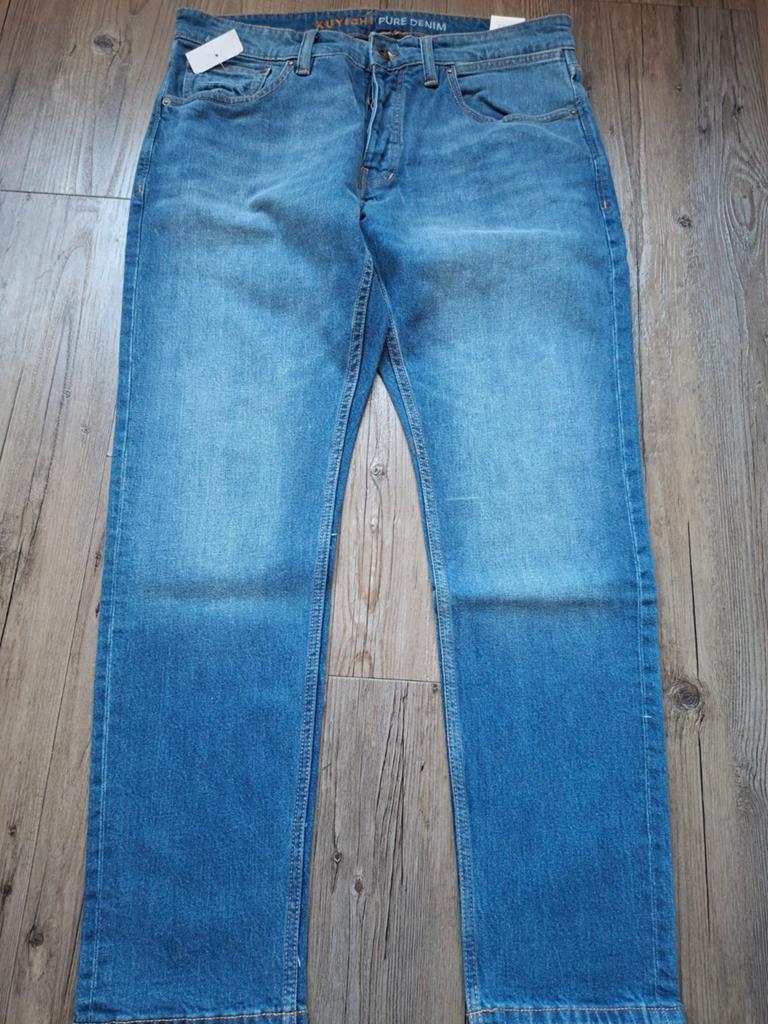 KUYICHI Jim regular fit jeans W34 L30, Blauw, Kuyichi, Nieuw, Ophalen of Verzenden