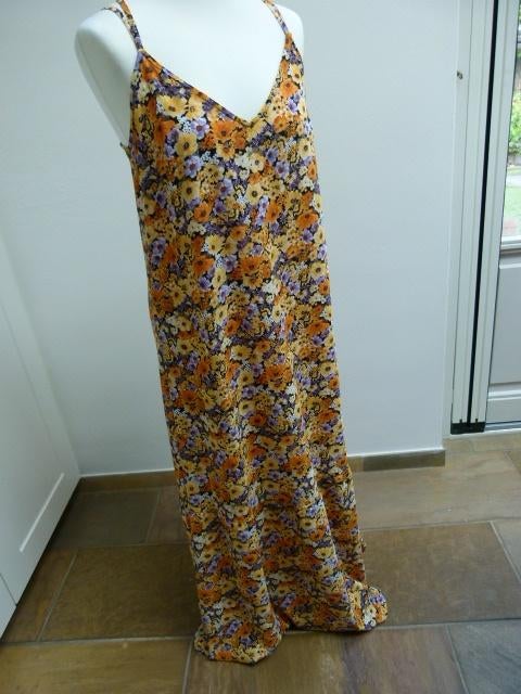 Zomerse jurk bloemen spaghettibandjes H&M maat M, Kleding | Dames, Jurken, Maat 38/40 (M), H&M, Overige kleuren, Ophalen of Verzenden