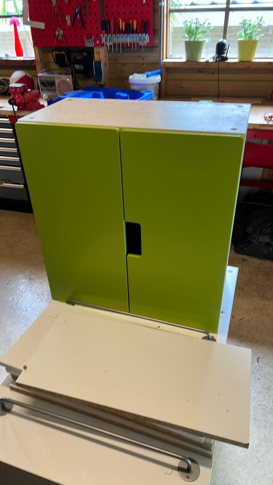Ikea 4 Stuva kastjes met planken, Gebruikt, Minder dan 50 cm, Ophalen, Minder dan 90 cm