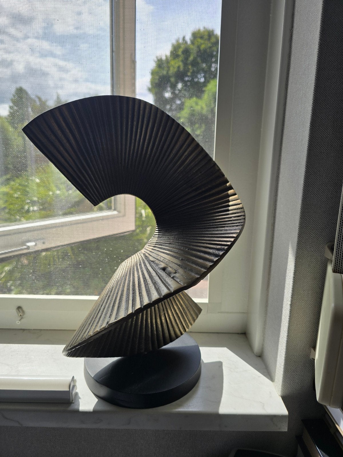 Decoratief ornament - Modern design, Nieuw, Ophalen of Verzenden, Goud, Metaal
