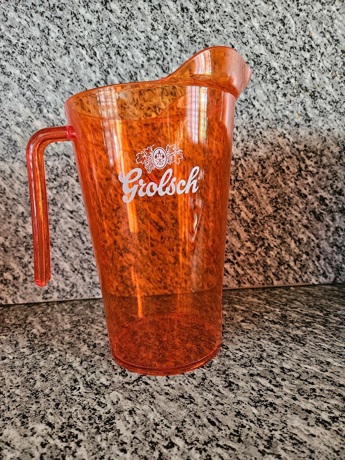 Grolsch Oranje Plastic Kan - Perfect voor Feestjes!, Ophalen, Overige typen, Kunststof, Zo goed als nieuw