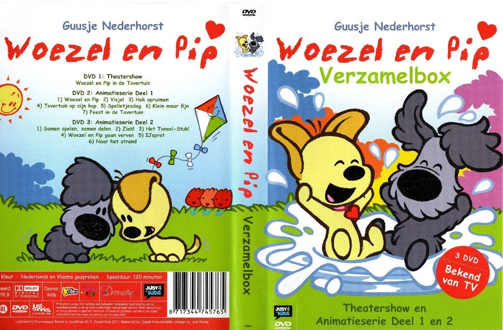 Woezel en Pip verzamelbox, Alle leeftijden, Ophalen of Verzenden, Zo goed als nieuw