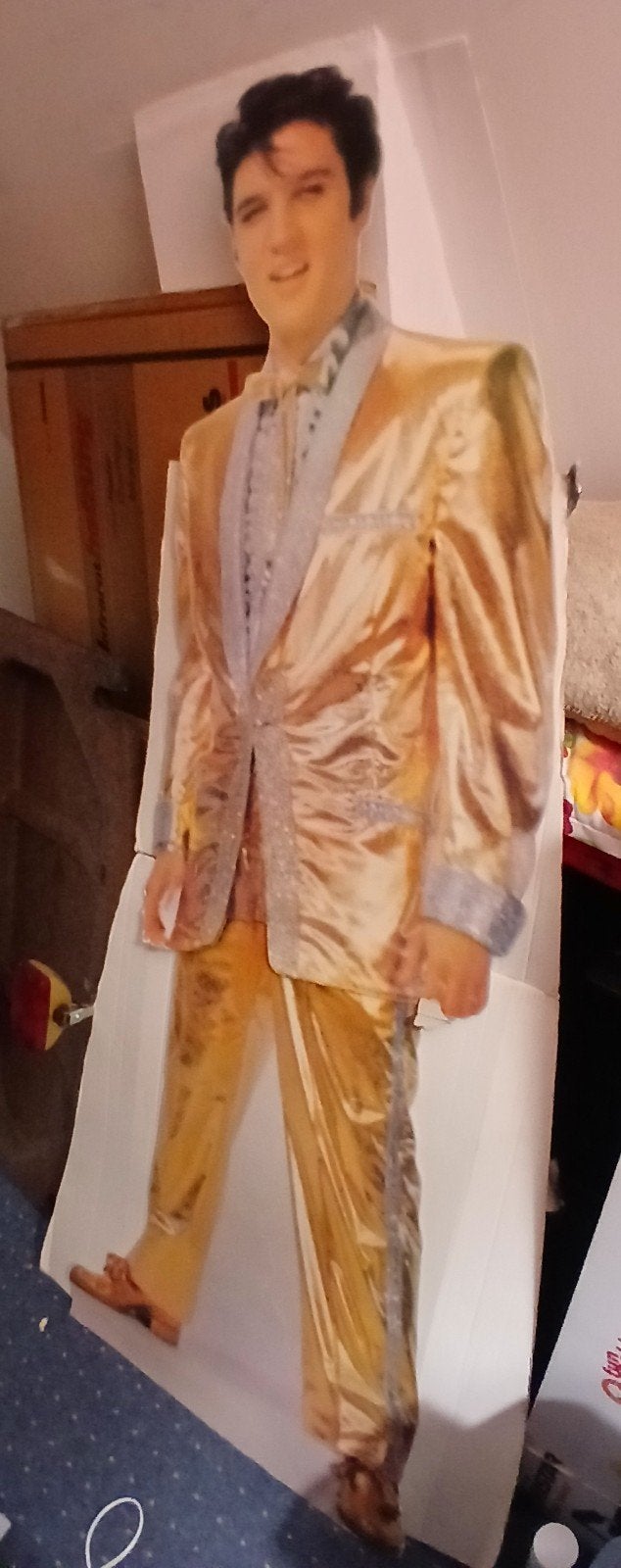 Levensgrote kartonnen Elvis Presley, Ophalen, Gebruikt