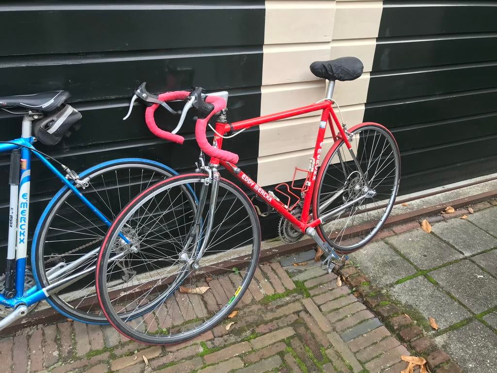 2 "VINTAGE " jaren ’90 racefietsen met Eddy Merckx frames., Fietsen en Brommers, Fietsen | Racefietsen, Gebruikt, Overige merken