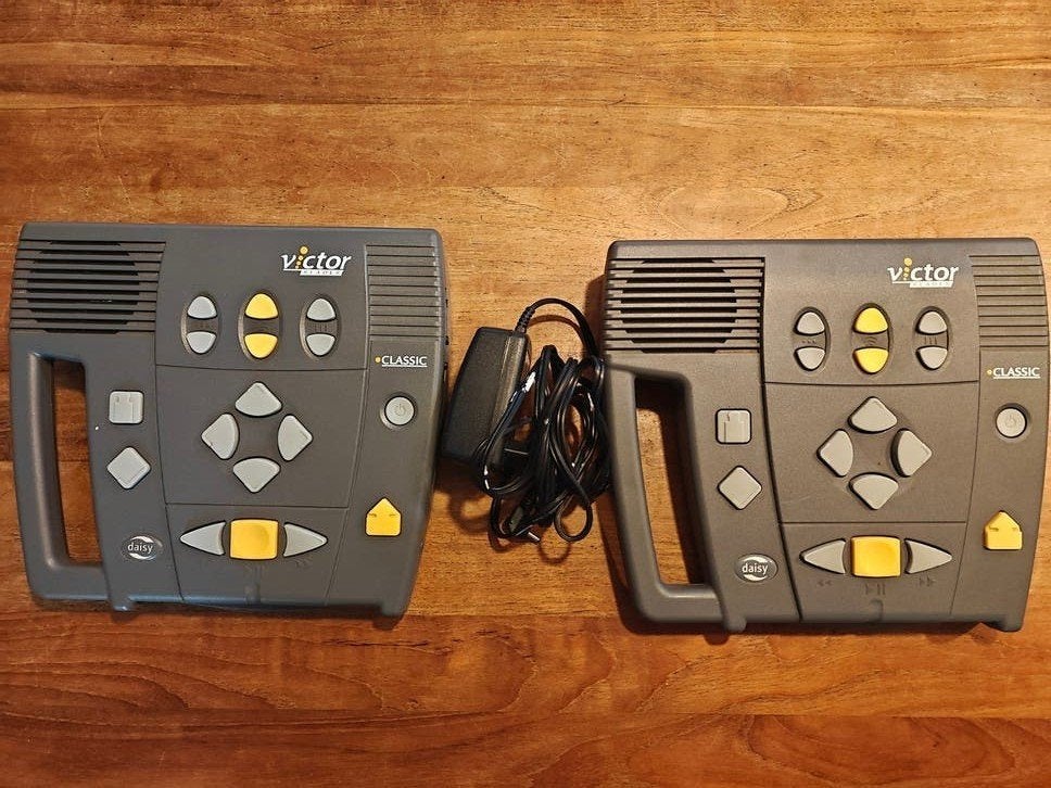 Humanware VictorReader Classic Daisy Speler (2 stuks), Ophalen of Verzenden, Gebruikt