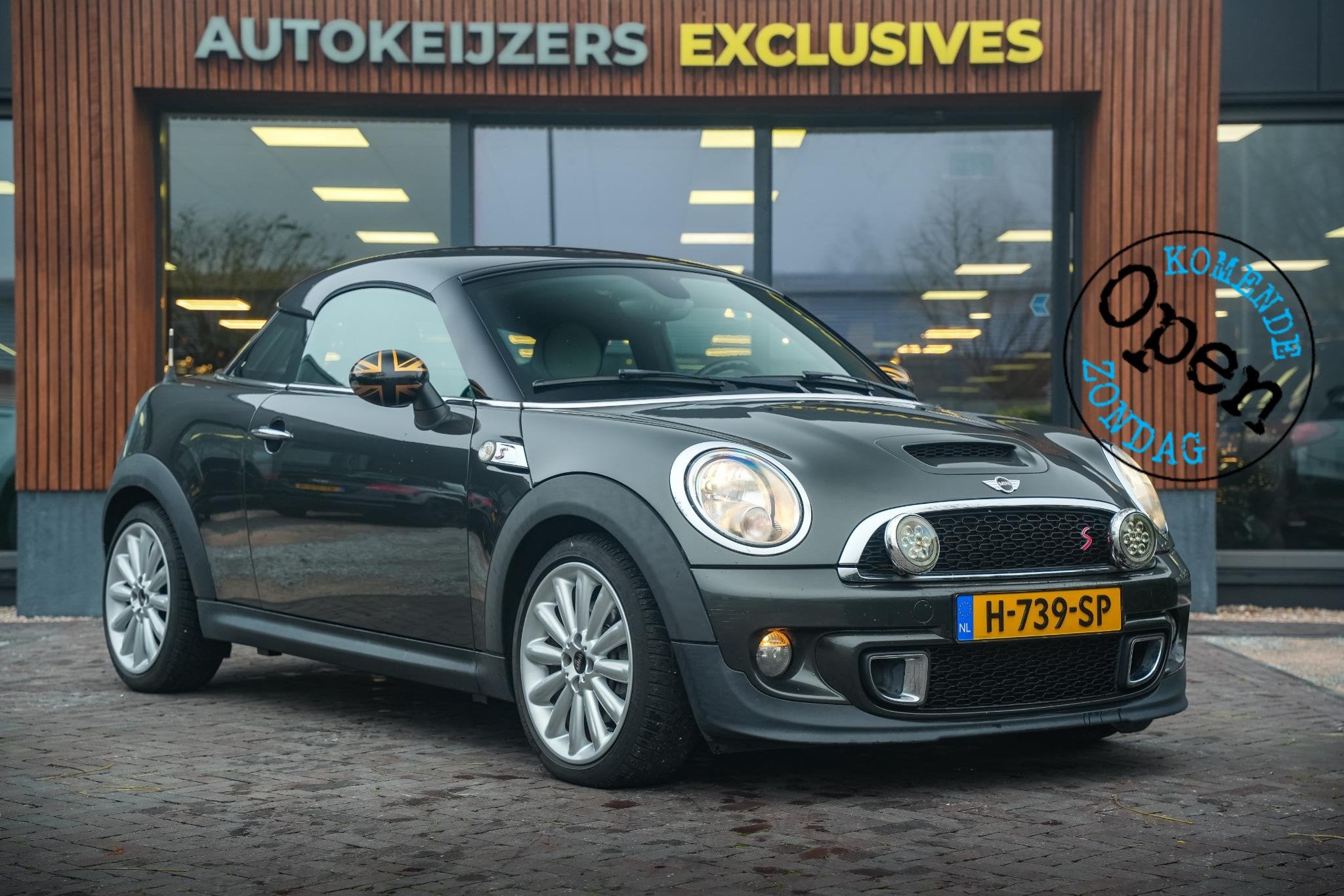 MINI Coupé 1.6 Cooper S Pepper Coupé PDC Cruise Leder Inte, Auto's, Euro 5, Stof, Gebruikt, 4 cilinders