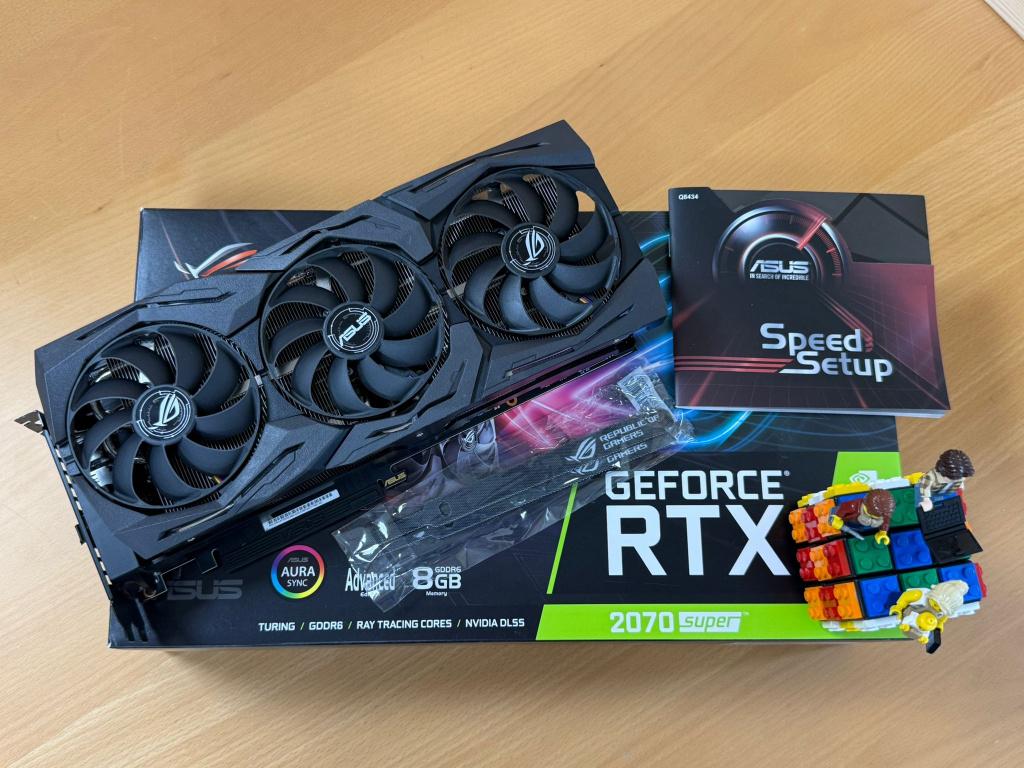 ASUS ROG Strix RTX 2070 Super 8GB Gaming Advanced Videokaart, Computers en Software, PCI-Express 4, Ophalen of Verzenden, HDMI