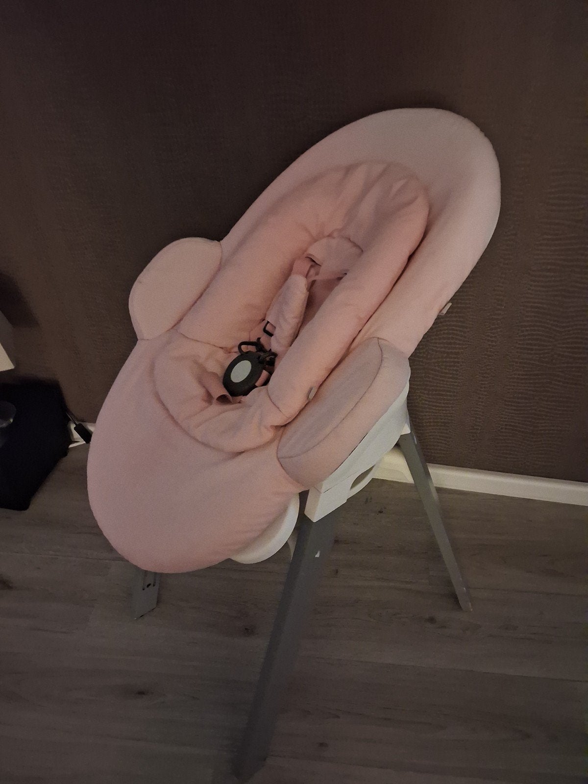 Stokke Steps compleet: Bouncer met stoel, Kinderen en Baby's, Kinderstoelen, Ophalen of Verzenden, Gebruikt, Meegroeistoel, Aanschuifbaar