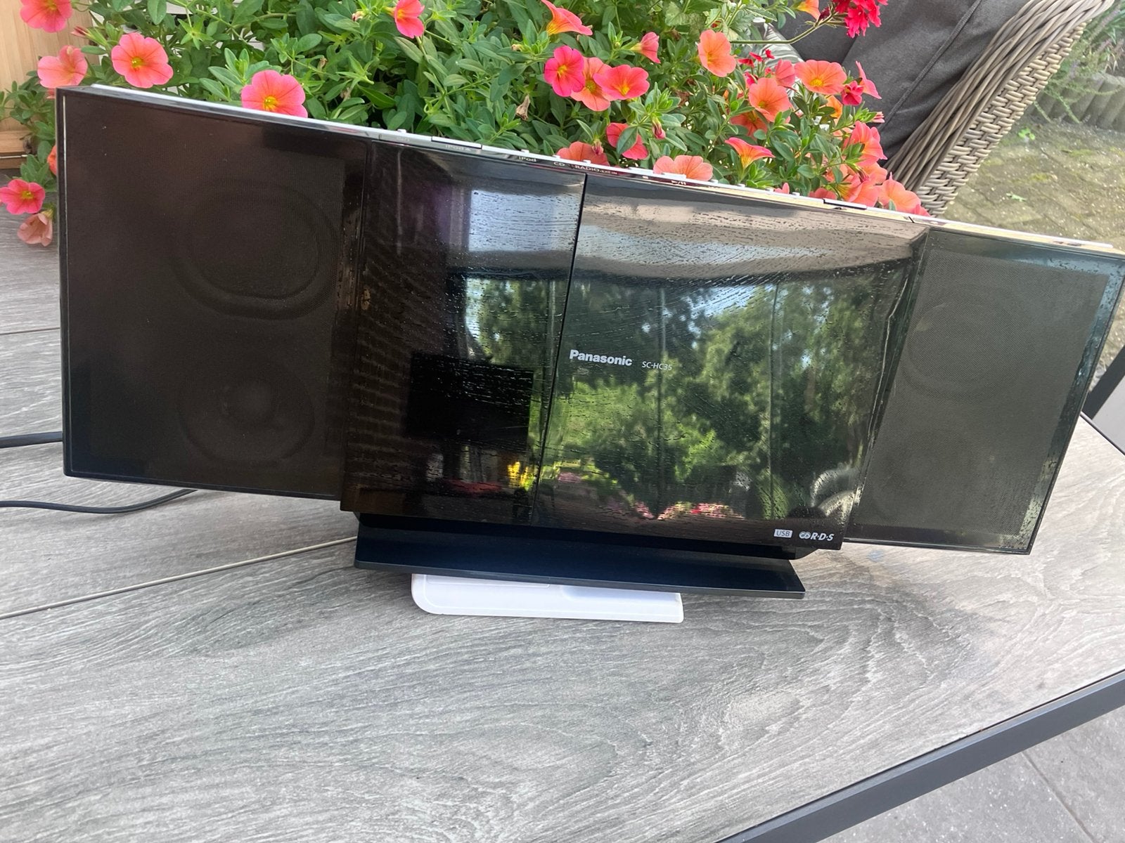 Panasonic SC-HC35 ., Ophalen, Panasonic, 50 Hz, Zo goed als nieuw