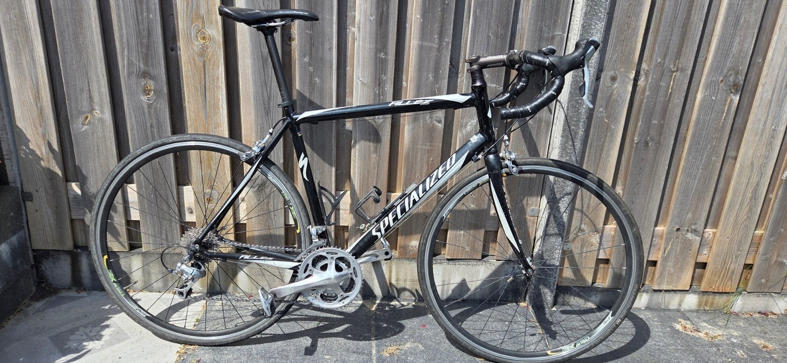 Specialized Allez racefiets - Zwart/Wit, 28 inch, Gebruikt, Aluminium, Meer dan 20 versnellingen