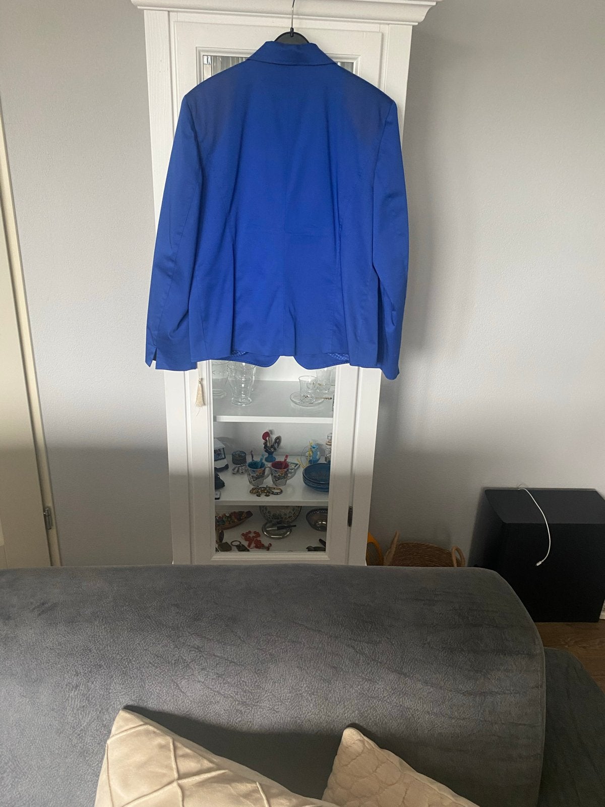 Gerry Weber dames colbert blauw - Maat 42, Blauw, Maat 42/44 (L), Ophalen of Verzenden, Zo goed als nieuw