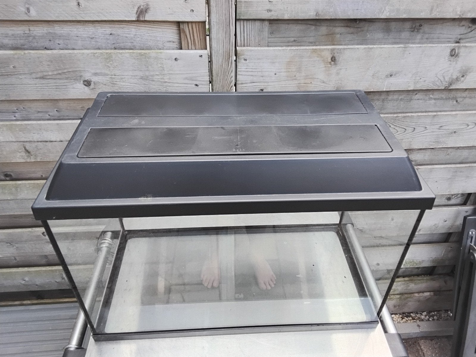 aquarium 60x30x40cm, Ophalen, Gebruikt, Juwel, Inclusief deksel
