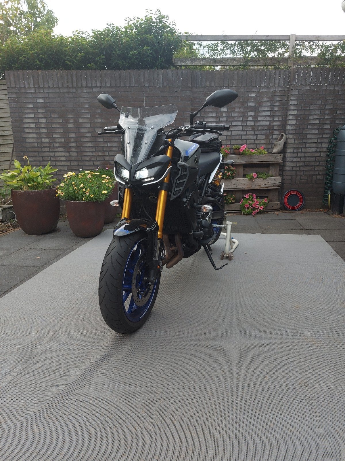 Yamaha MT-09 SP - Naked bike met Akrapovic uitlaat, Motoren, Handvatverwarming, Gebruikt, Particulier, Meer dan 35 kW