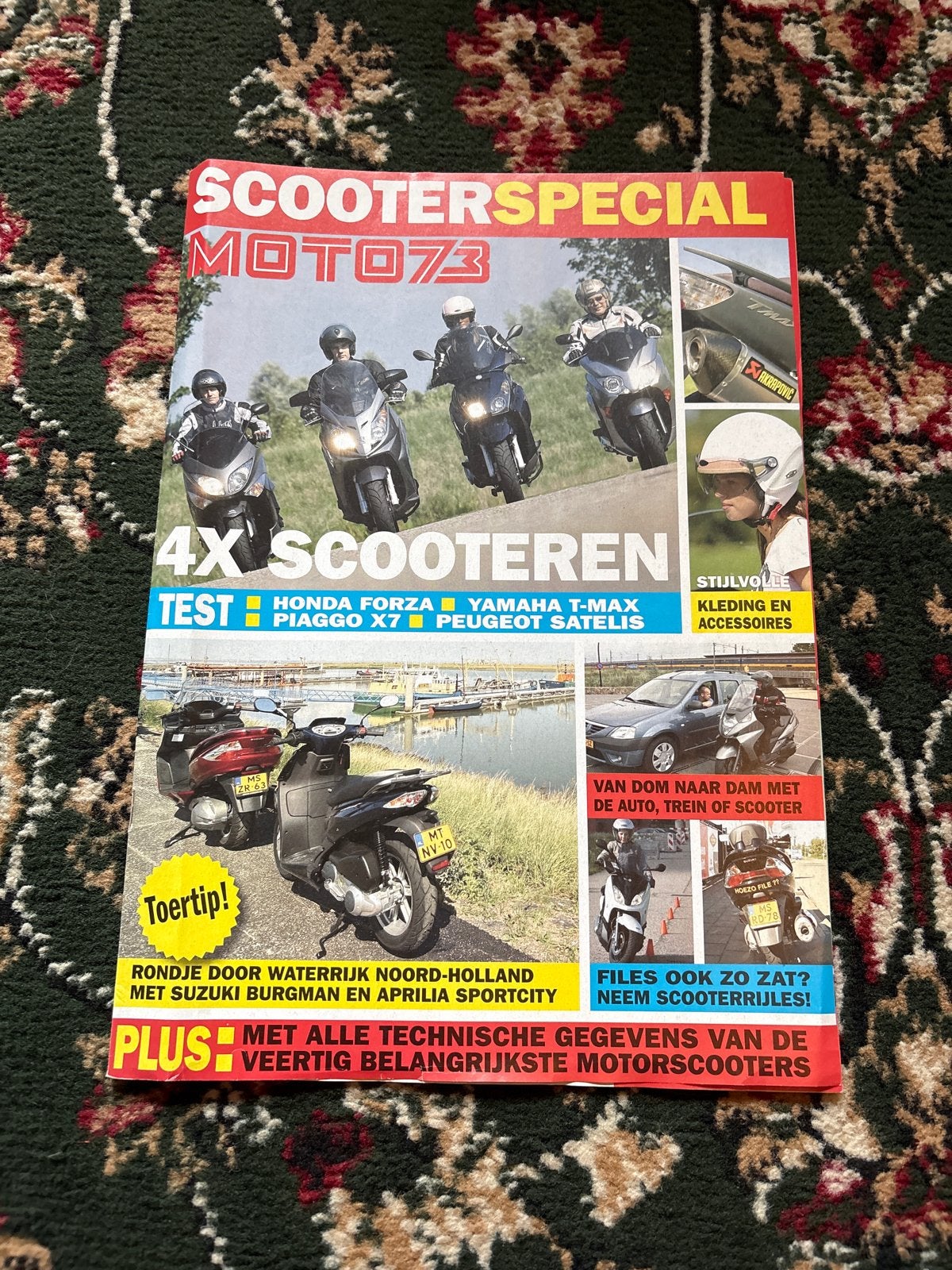 Scooter Special Moto 73 - 4x Scooteren, Ophalen of Verzenden, Gelezen