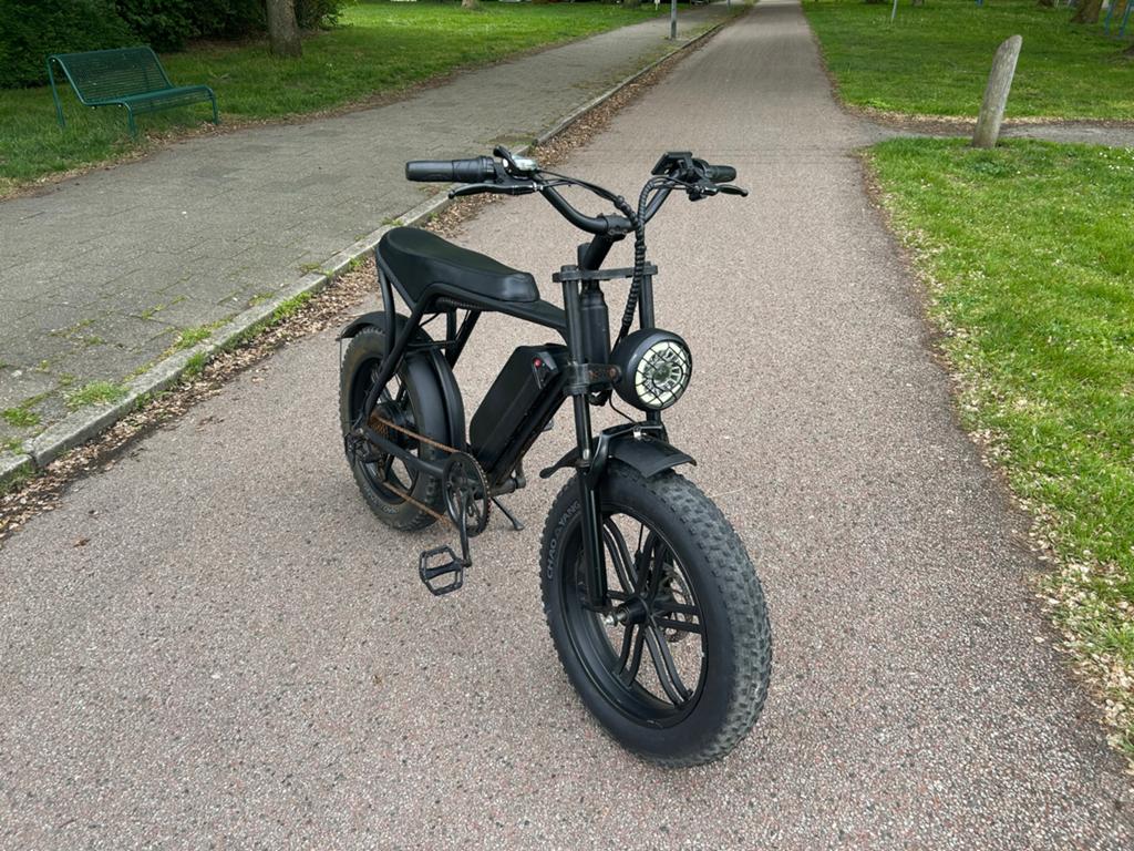 Fatbike V8 Pro Ouxi Gashendel en Knipperlicht, Fietsen en Brommers, Elektrische fietsen, 59 cm of meer, Ophalen of Verzenden, Zo goed als nieuw
