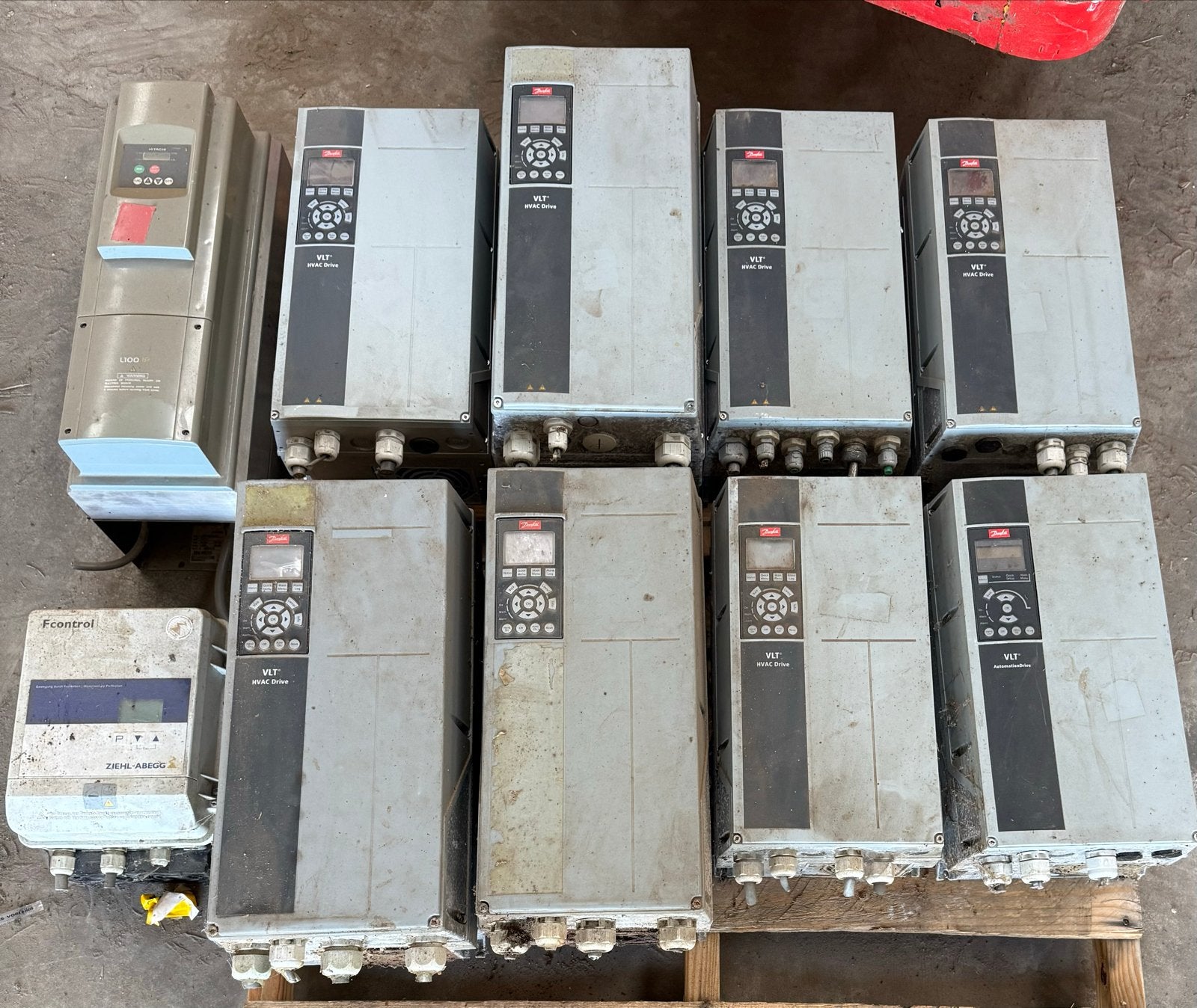 Diverse Frequentieregelaars - Danfoss, Ophalen, Gebruikt