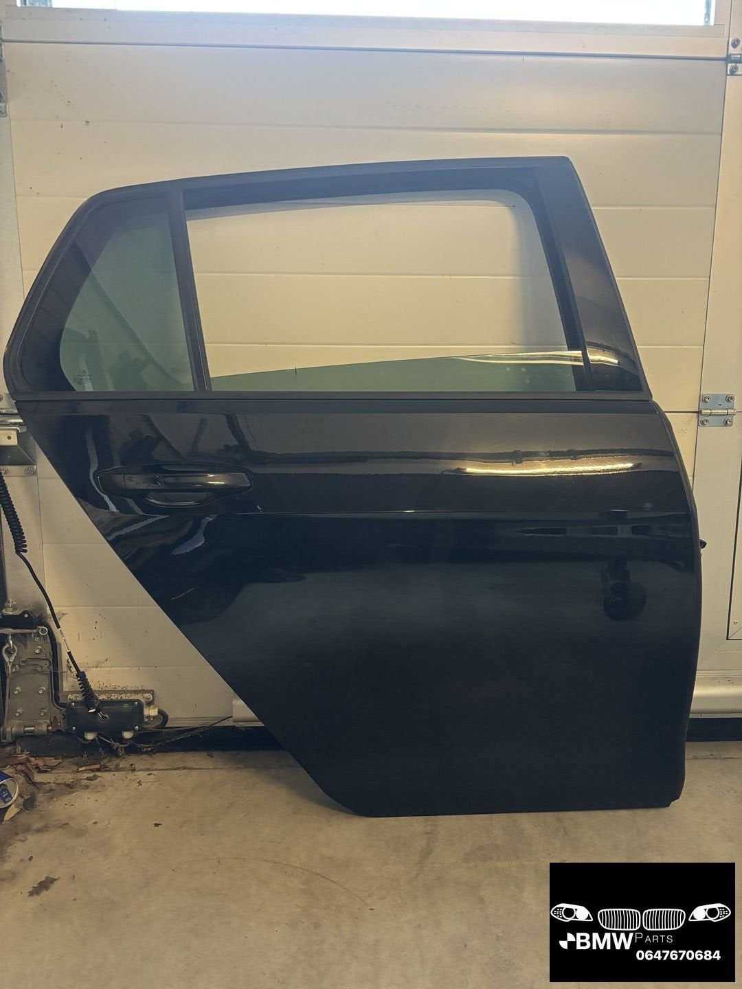 Deur RA VW Golf 7 7.5 zwart LC9X, Auto-onderdelen, Carrosserie en Plaatwerk, Deur, Volkswagen, Achter, Rechts, Gebruikt, Herkomst onderdeel bekend