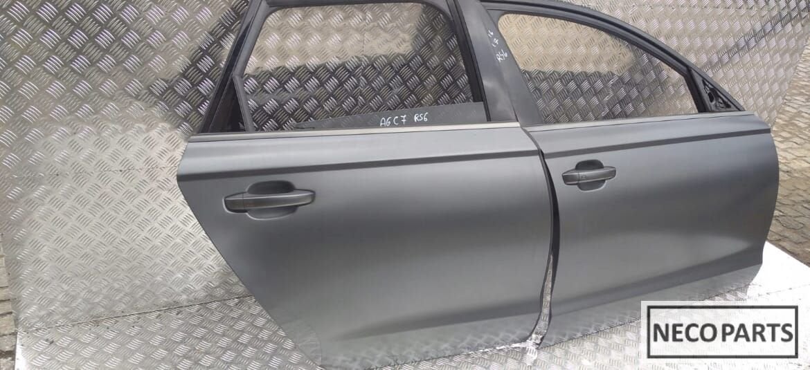AUDI A6 RS6 C6 06r 4F LY7J PORTIER DEUR DEUREN OP AANVRAAG!!, Gebruikt, -, Achter, -
