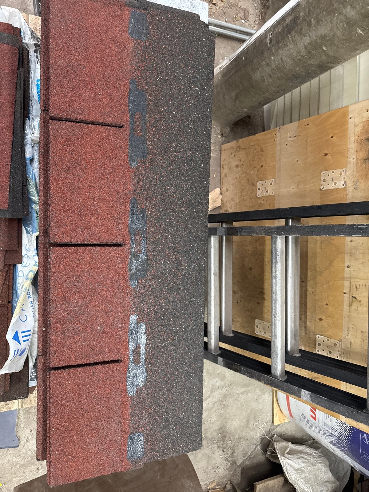 Rode dakshingles - Sopratuile RED 503, Ophalen, Overige materialen, Overige typen, Nieuw