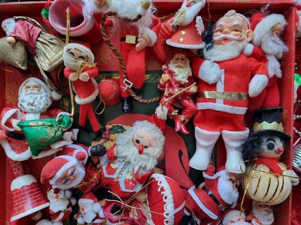 ANTIEKE  KERSTMANNETJES, Diversen, Ophalen of Verzenden