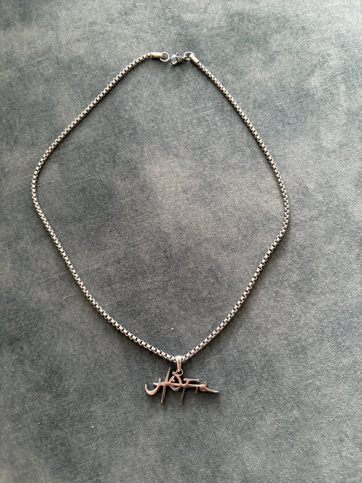 Travis scott utopia chain zilver 50cm, Ophalen of Verzenden, Zo goed als nieuw, Zilver